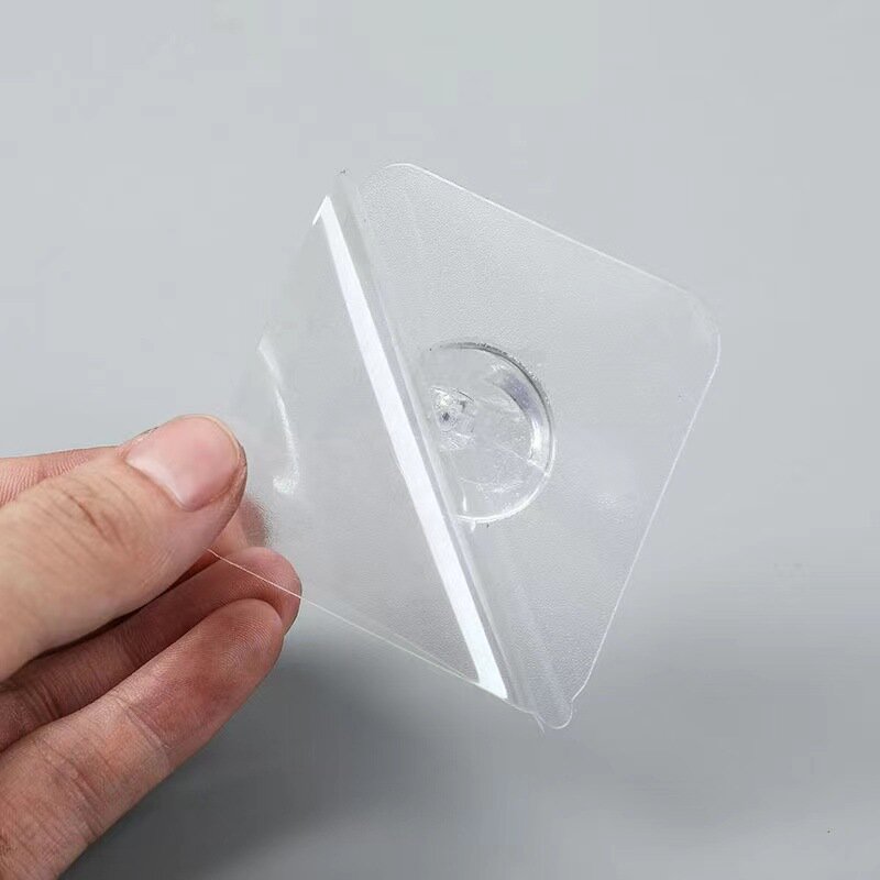 6 pçs punch-livre ganchos sem marcação adesivos parede imagem gancho invisível traceless drywall quadro kit de suspensão
