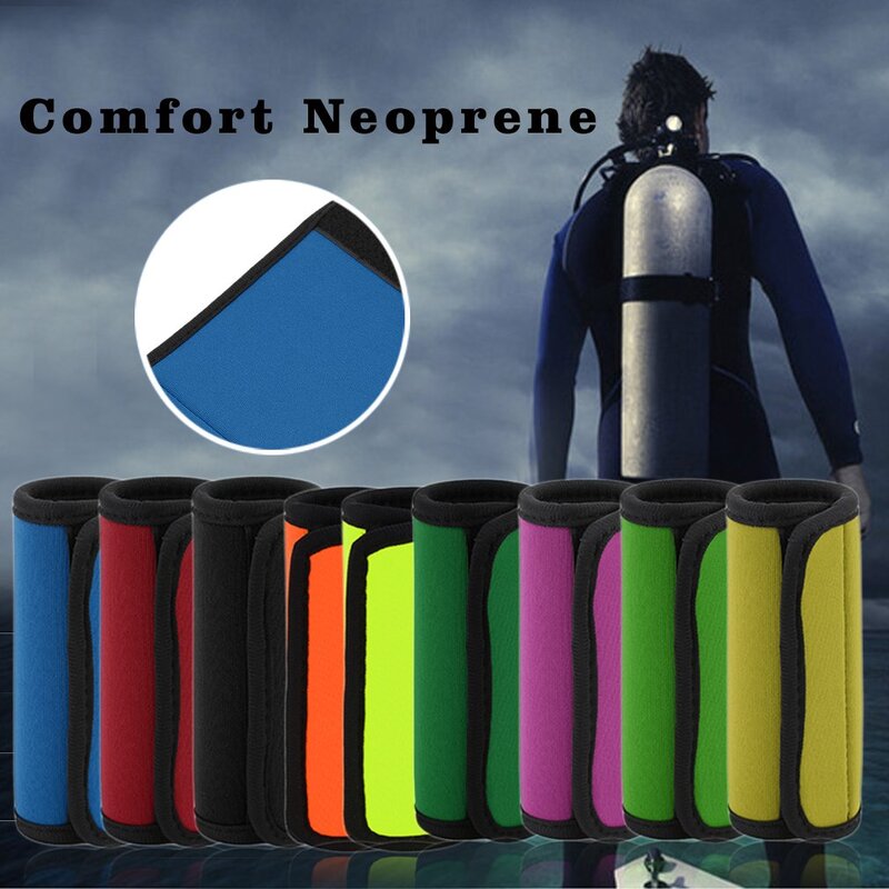 Confortável Luz Neoprene Punho Wraps/Grip/Identificador para Viagem Mala Bagagem Mala Fit Qualquer Bagagem Handle Adesivo Tap