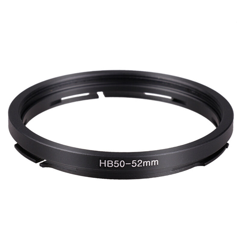 Filter Adapter Voor Hb Hasselblad Bajonet 50 Lens 52Mm Schroefdraad Ring B50-52mm Step Up Ring Filter Adapter /50Mm Lens Naar 52