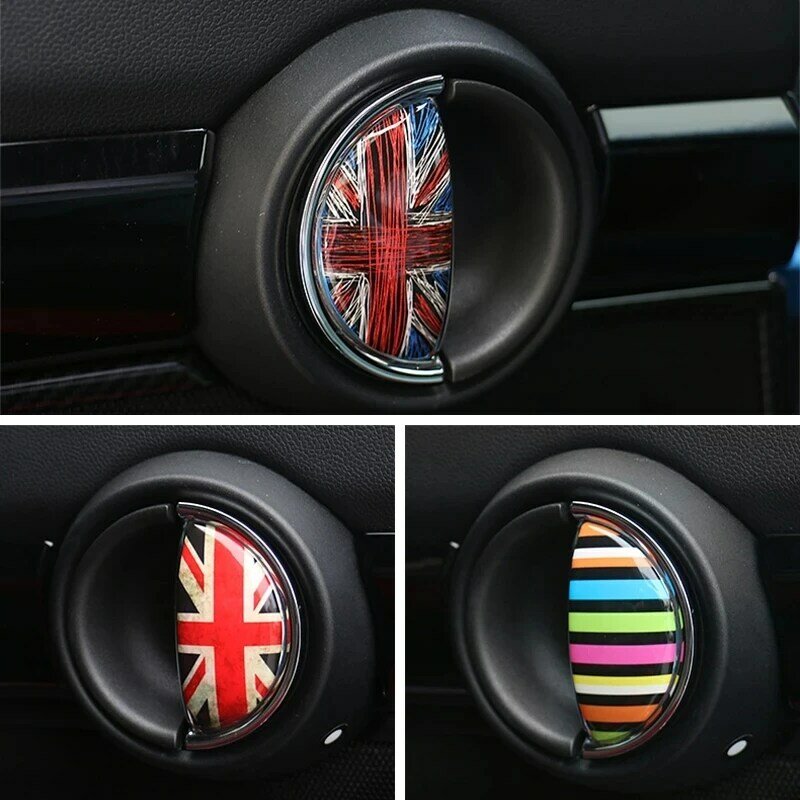 Stiker Pelindung 3D Antigores Gagang Pergelangan Tangan Pintu Mobil untuk BMW MINI ONE Cooper S CLUBMAN R55 R56 R60 R61 F54 F55 F56 F57 F60