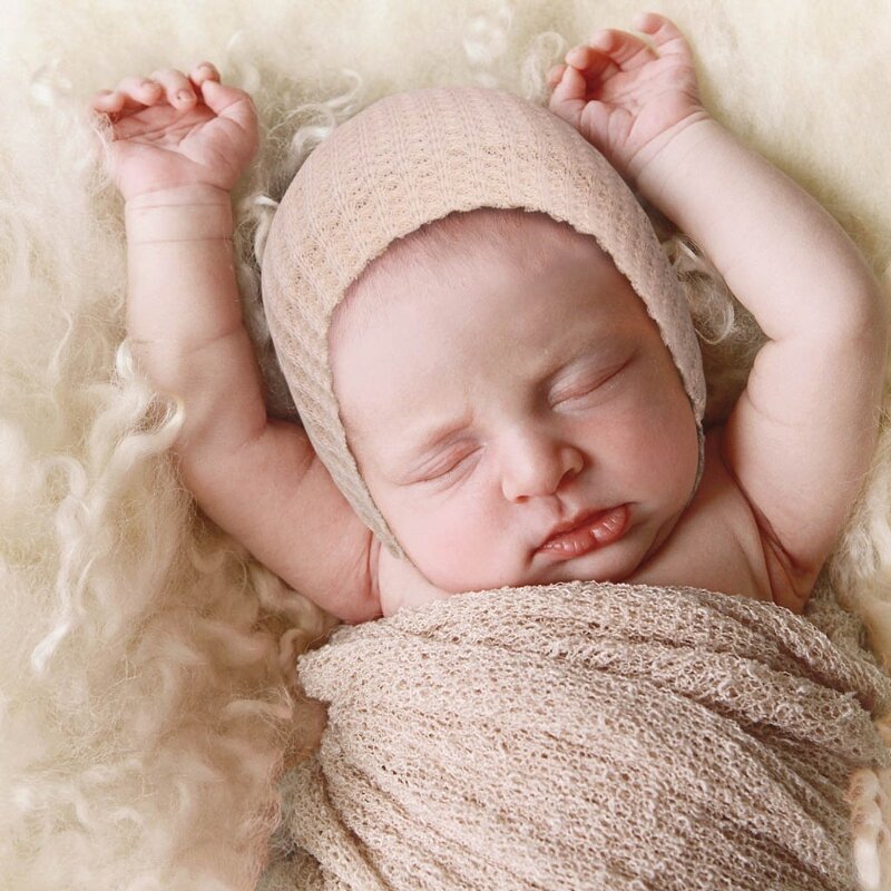 2 Buah Set Alat Peraga Fotografi Baru Lahir untuk Kado Fotografi Mudah Diingat Hadiah Baby Shower Berlaku untuk Bayi Anak-anak P31B