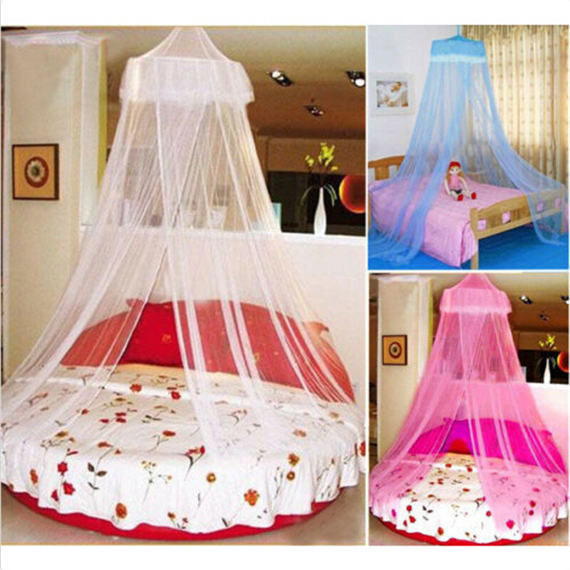 Peuter Baby Beddengoed Wieg Netting Meisjes Prinses Klamboe Kids Lace Bed Canopy Bedcover Gordijn Beddengoed Koepel Tent