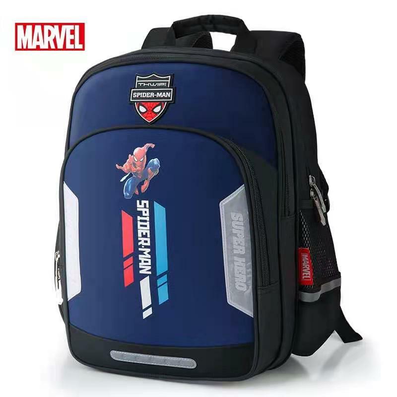 Borse da scuola Disney Marvel per ragazzi Captain America Spider Man zaino ortopedico a spalla per studenti primari grado 1-3 Mochilas