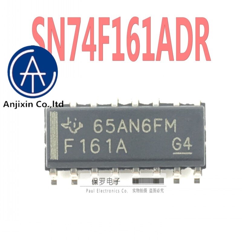 10 sztuk 100% oryginalny i nowy licznik binarny SN74F161ADR jedwabny monitor F161A SOP-16 w magazynie