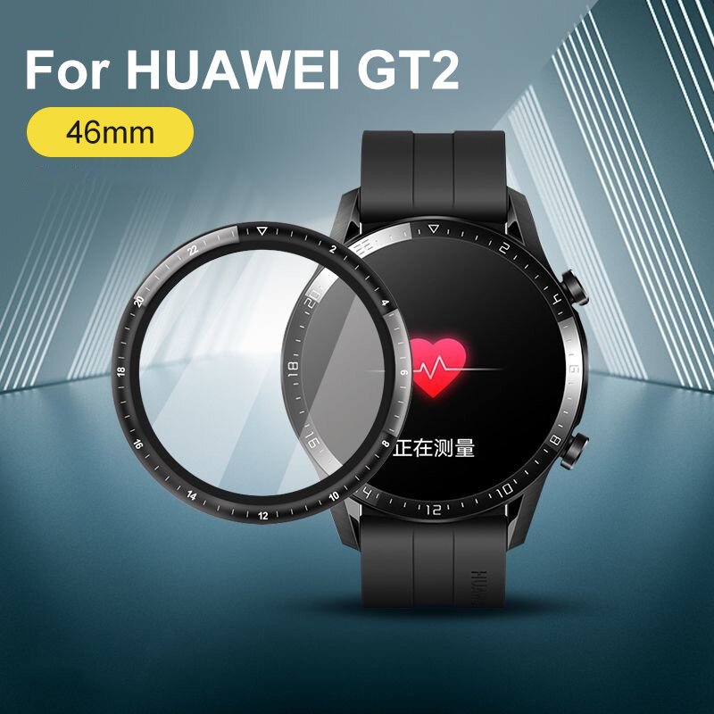 Película protectora de pantalla para Huawei Watch GT 2, película protectora para GT2 de 42mm y 46mm, accesorios para relojes inteligentes, 3 uds.