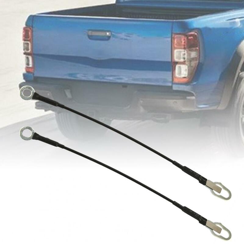 PVC resistente Tailgate Check Strap, cabo resistente ao desgaste, cabo de suporte para Ranger, 50% Hot Sales, 1 Par