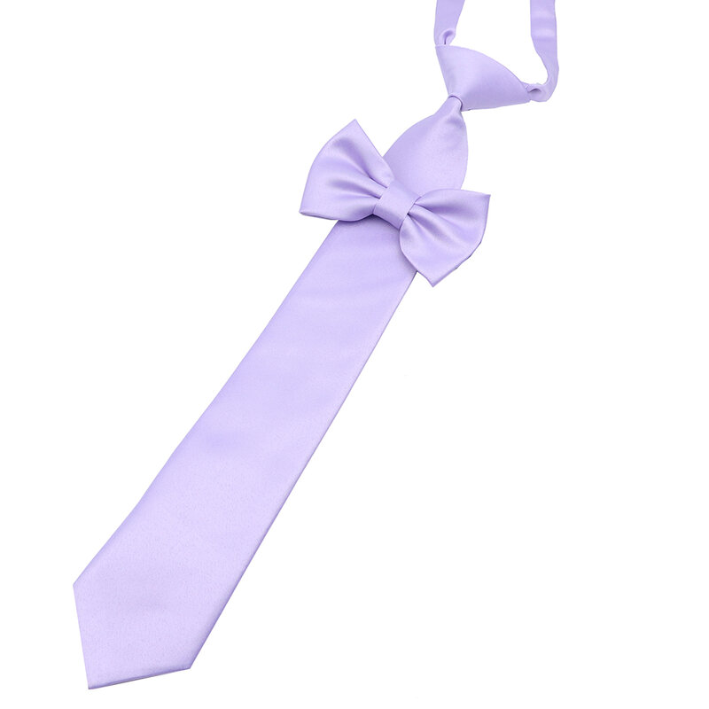 Fashion Children Elastic Tie Necktie School Boys Girls Kids Baby Wedding Solid Color Student Tie Wedding Necktie Neck Tie Gift