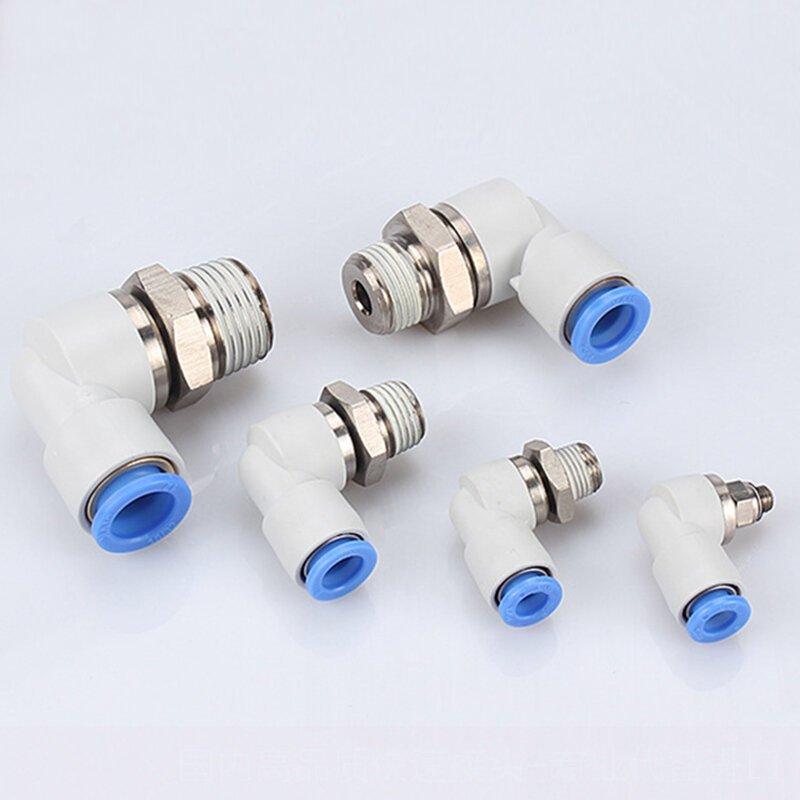 KSL04-M5 KSL04-01S KSL06-01S KSL08-01S KSL10-02S KSL12-02S KSL16-03S Right-angle universal elbow high-speed rotating fitting