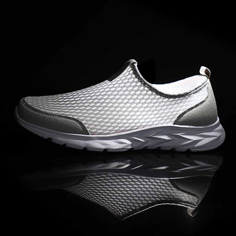 Мужские кроссовки для бега, дышащие спортивные туфли, Нескользящие, для воды, фитнеса, летняя обувь, большой размер 48