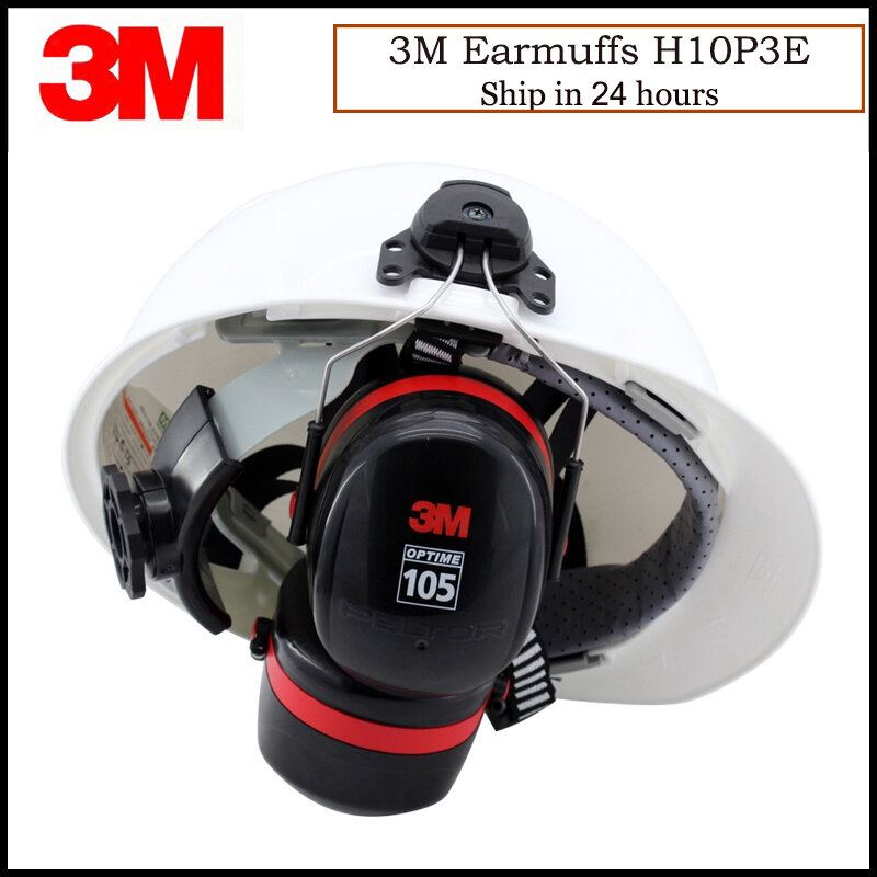 Cuffie 3M H10P3E paraorecchie Optime protezione dell'udito protezione dell'udito antirumore per guidatori/lavoratori KU013