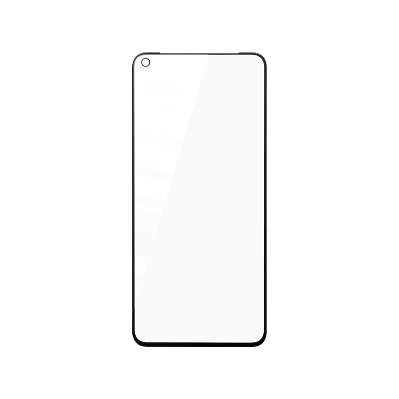 KB2001-cubiertas de protección oficiales para OnePlus 8T, carcasa de piedra arenisca Original Real, parachoques cuántico, Cyborg, parachoques de carbono cian