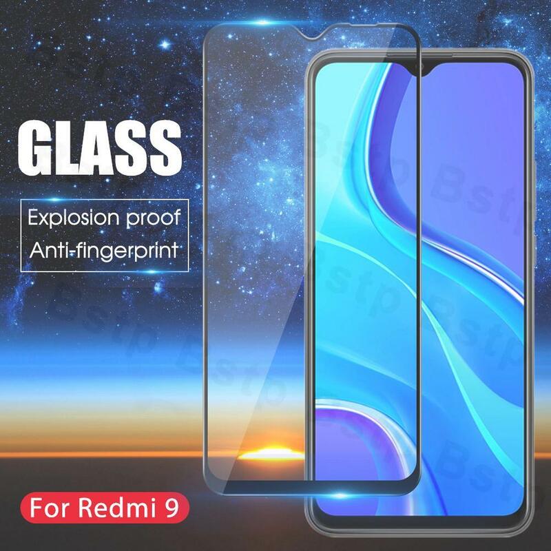 สำหรับ Redmi 6 Pro 7 8 9 10สำหรับ Xiaomi Redmi 6A 8A 9A 9T 9C 8T กระจกนิรภัยหน้าจอ Protector Redmi 7ป้องกันฟิล์ม
