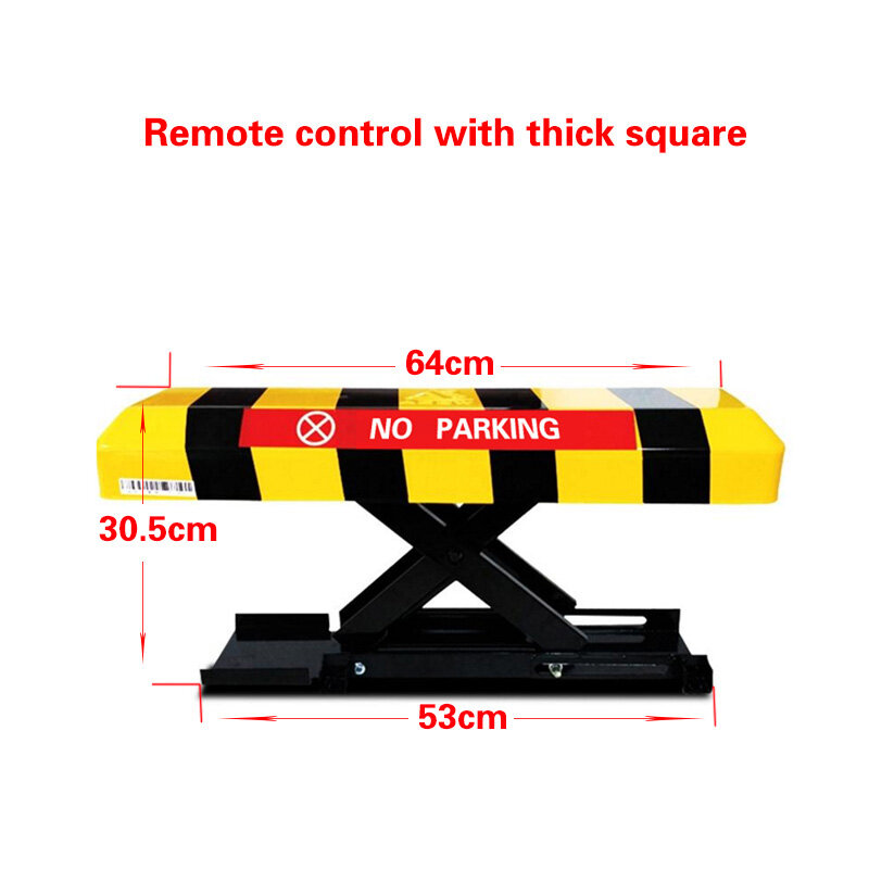 KinJoin 2 remote controls PARKING BARRIER lock CAR BOLLARD VEHICLE DRIVEWAY CAR SAFETY SECURITY Car Space Reserved