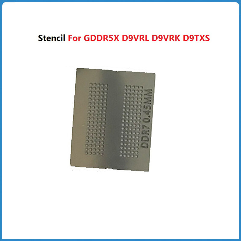 BGA Stencil Cho GDDR5X D9VRL D9VRK D9TXS D9V 190FBGA DDR7 Chip Nhớ Làm Nóng Trực Tiếp 90*90MM Stencils