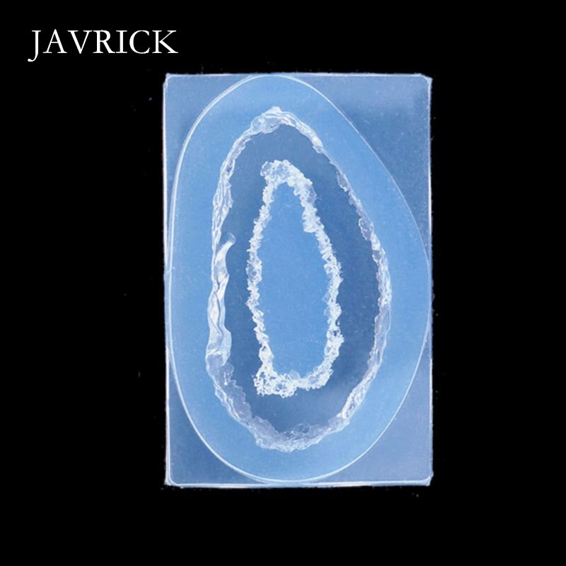 Kryształ kwarc klastra Geode Druzy wisiorek z klejnotem silikonowe formy biżuteria z żywicy narzędzie rzemieślnicze DIY akcesoria narzędzie do wyrobu biżuterii