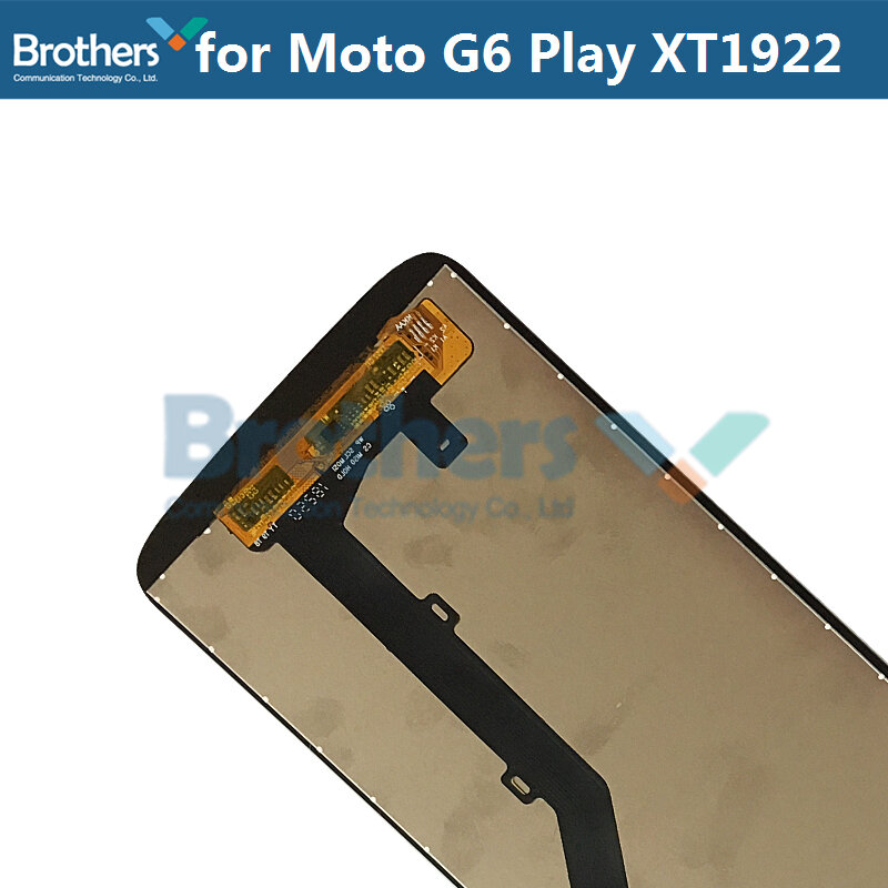 ЖК-экран для Motorola Moto G6 Play, ЖК-дисплей для Moto xt006, сенсорный экран, дигитайзер, экран в сборе, замена, верхняя часть