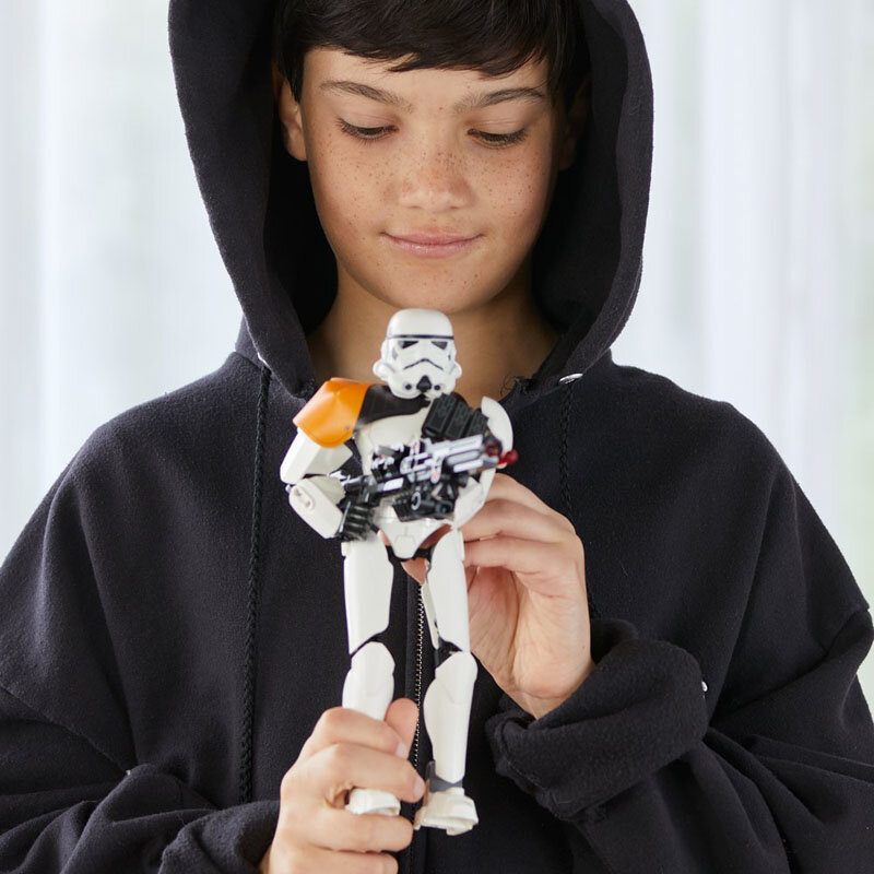 스타 워즈 Stormtrooper 다스 베이더 Kylo Ren Chewbacca Boba Jango Fett Starwars Toys 호환 Lepining 빌딩 블록 벽돌