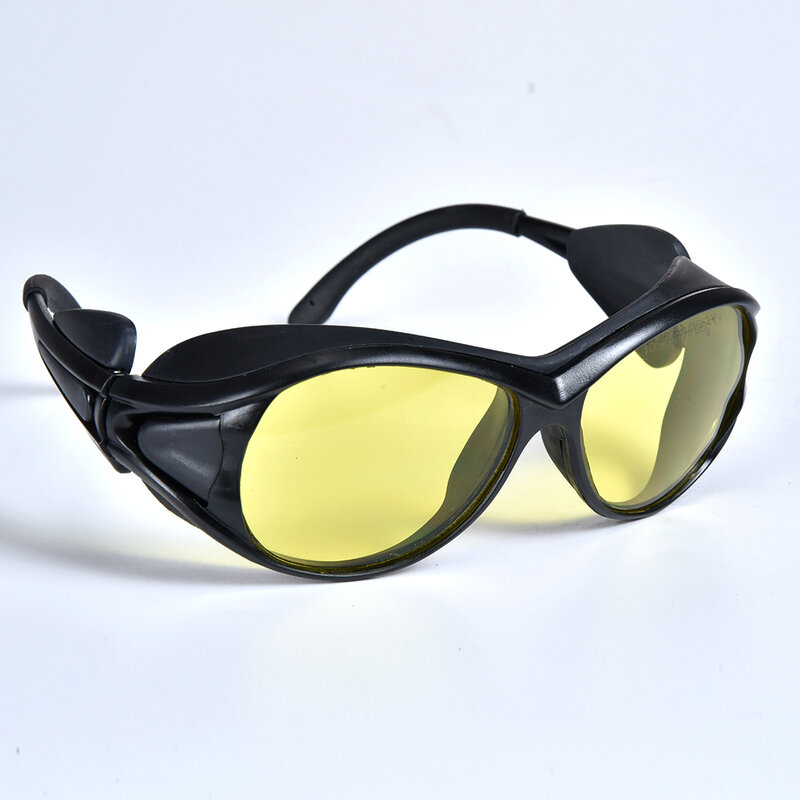 40nm 445nm الليزر الأزرق نظارات السلامة od 5 + CE مع تنظيف الملابس حبل مرن