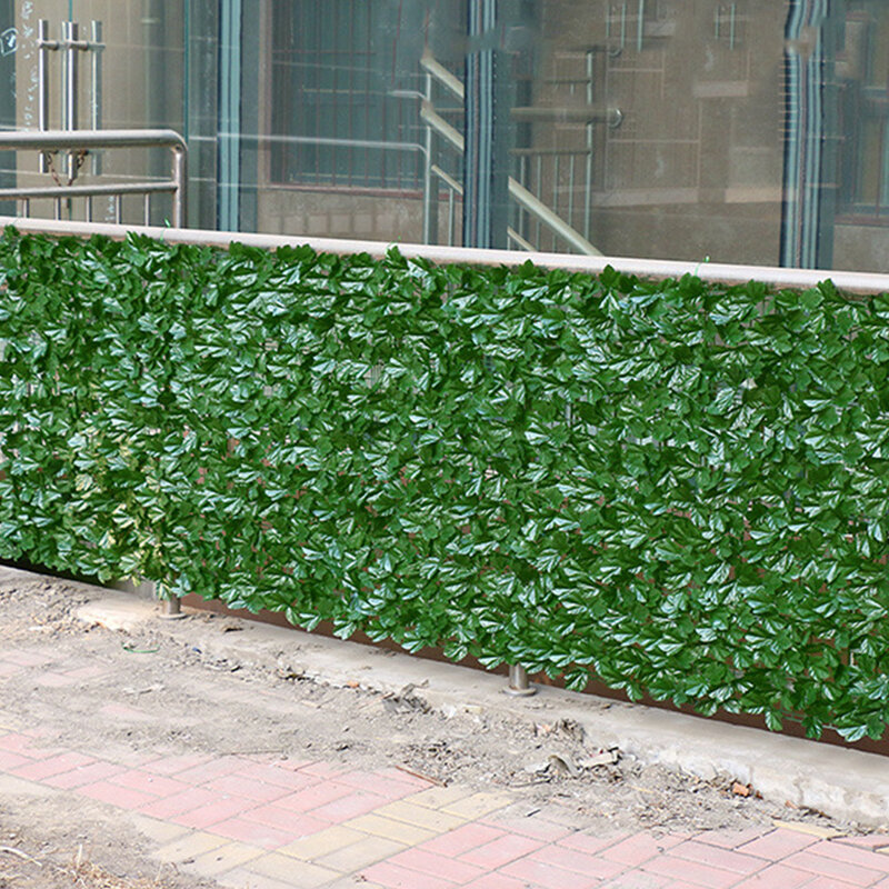 0.5*1m sztuczne panele prywatności Topiary hedging Plant ochrona UV ekran zasłaniający płot ogrodowy do wewnątrz na zewnątrz podwórku domu