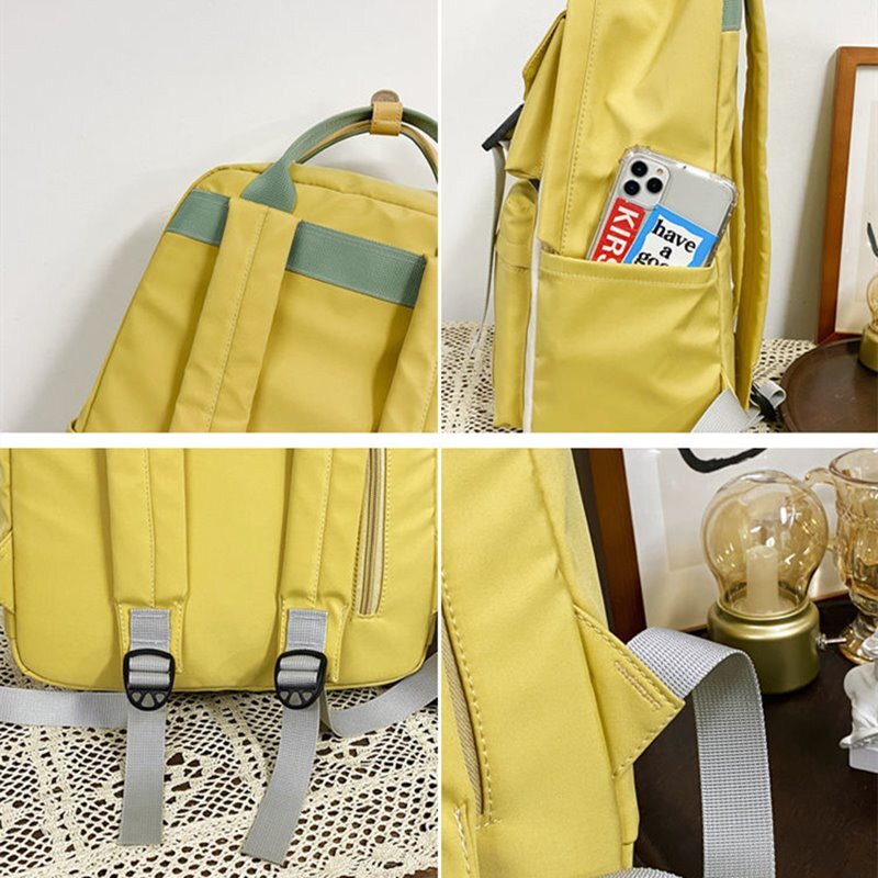 Новинка 2021, рюкзак Ins Wind, школьная сумка для студентов, женский маленький свежий и контрастный цвет, рюкзак для учеников младшей и старшей школы, подарок