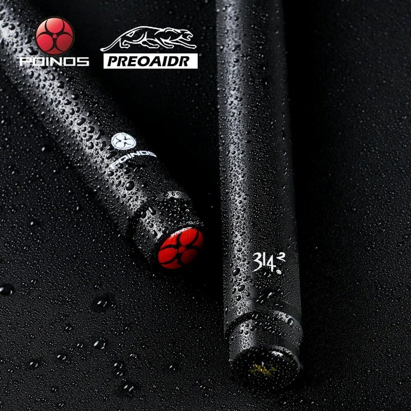 Preoaidr pointos-カーボンメップルシングルシャフトリーヤードプールスティックスティック、ユニブロックジョイントシャフトハンドル、3142、10.8mm、11.75mm、13mmチップ