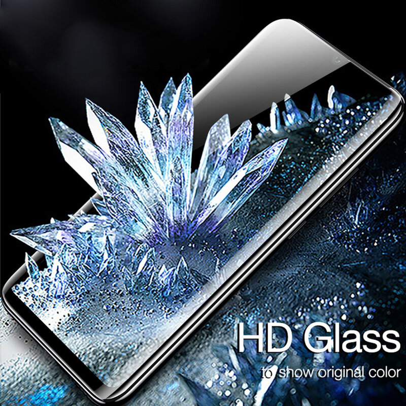 9D Volledige Cover Voor Huawei P Smart Z Pro Gehard Glas Beschermende Film P Smart Plus 2019 2018 Telefoon Screen protector Op Het Glas
