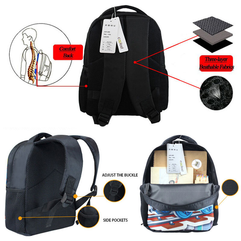 Mochila moderna de 12 pulgadas con estampado para niños de 2 a 4 años, mochilas escolares para niños pequeños, bolsas de guardería