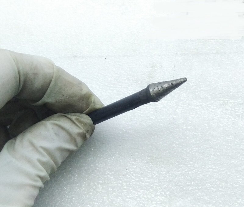 Nuovo 7 tipo/Set Diamante sinterizzato Intagliare e rettifica testa Ruota di Taglio per la Pietra, 6 millimetri Gambo Intagliare Rettifica