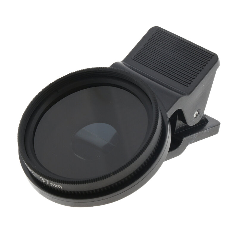 Filtro de lente CPL de 37mm, filtro Polarizador Circular con Clip Compatible con la mayoría de los teléfonos inteligentes, vidrio óptico de lente de filtro CPL