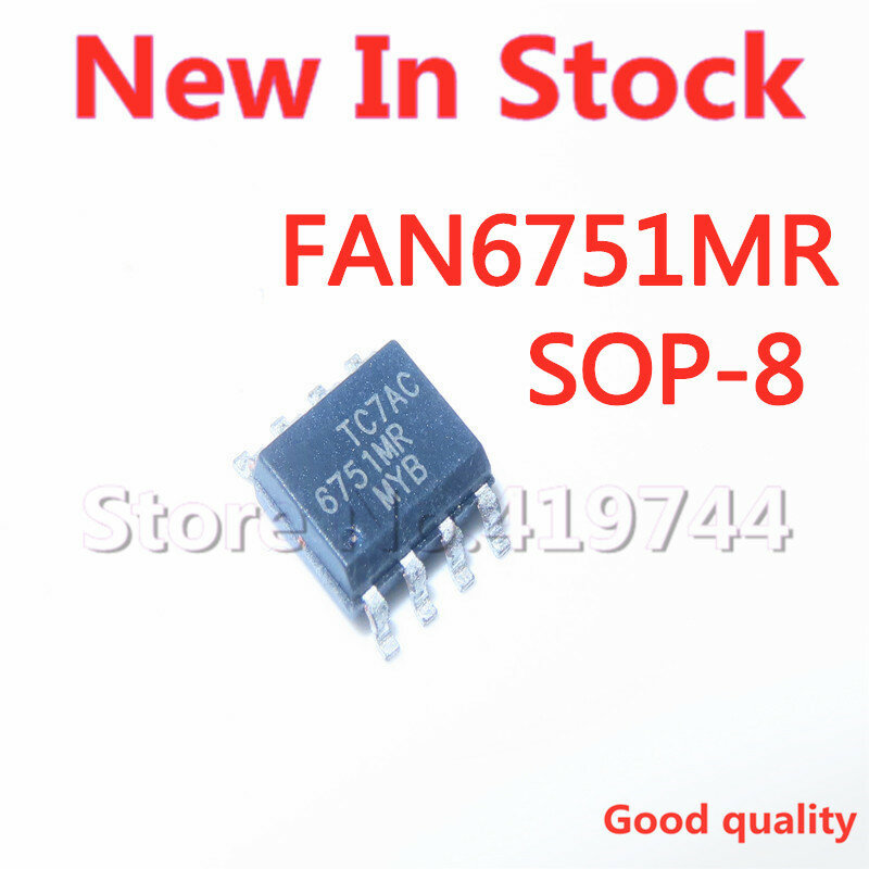 5 unidades/lote FAN6751MRMY FAN6751MR FAN6751 6751MR SOP-8 en Stock, nuevo original IC
