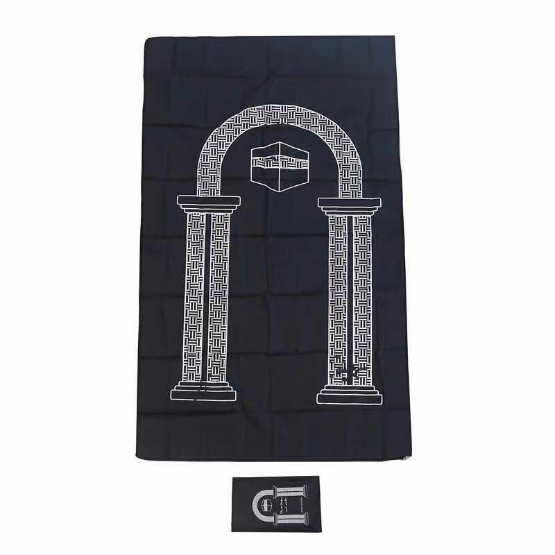 Мусульманский молитвенный коврик VIP, портативный Дорожный Коврик для поклонения, непромокаемый тканевый Карманный паломнический коврик, семейный уличный коврик, ковер