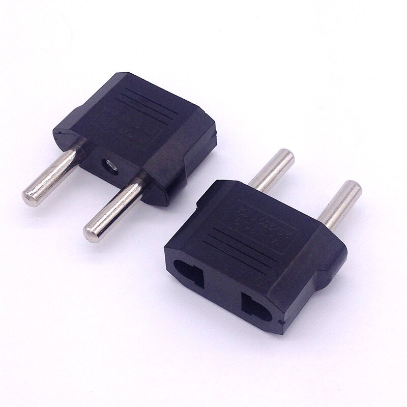 100 pces padrão europeu plug extender all-pass conversor de soquete abs chama-material retardador é seguro e confiável 2