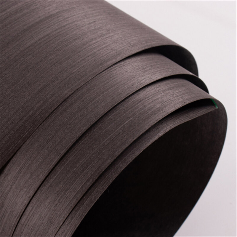 엔지니어링 목재 베니어 기술 합성 재구성 인공 제조 목재 베니어, 흑단 E.V. Q/C 블랙, 0.5mm