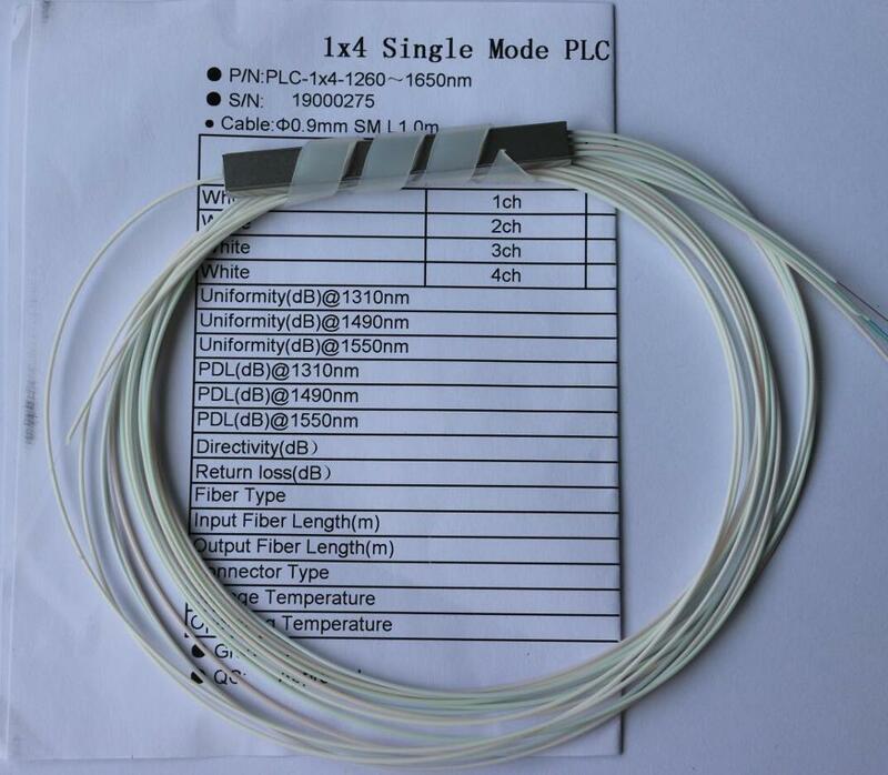 1x2 1x4 1x8 1x16 gpon fibra ottica plc splitter fibra ottica plc 10 pz