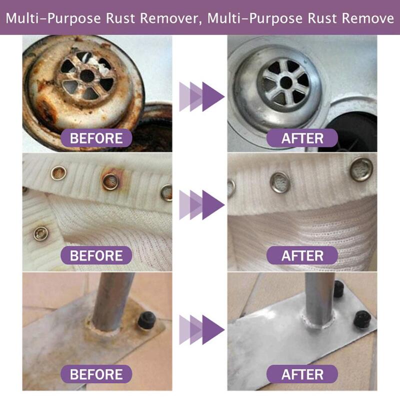 50ml Rust Inhibitor Rust Remover Window Wheel Hub Screw Derusting Spray Car Maintenance Cleaning