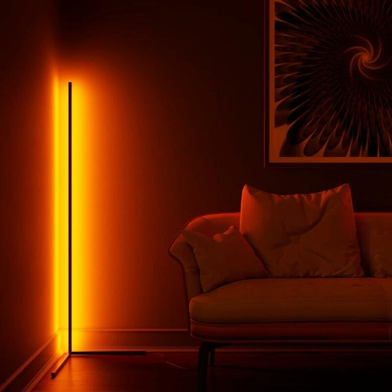 Nordic Corner Floor Lamps Bright Light Interior Atmosphere Lamp Colourful Bedroom Living Room Decoration lighting Standing Lamp