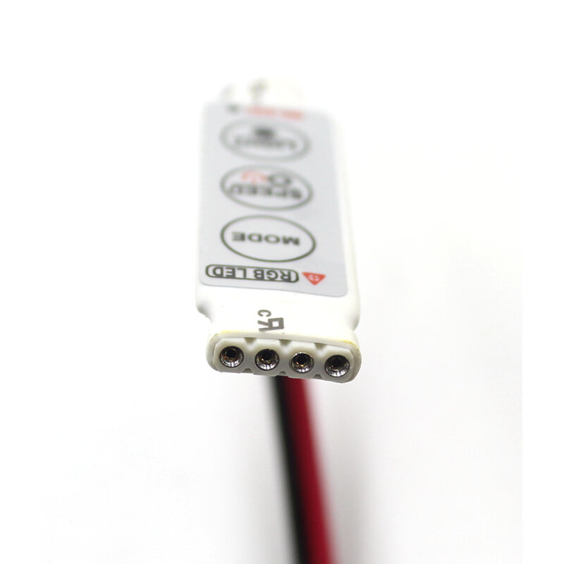 Mini contrôleur RGB LED 12V-24V 12a, 10 pièces, pilote de variateur, 3 touches, pour bandes lumineuses SMD 5050/3528/2835/5730/5630/3014