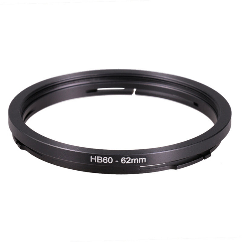 Adaptateur de filtre pour baïonnette HB, 60 lentilles à 62mm 67mm 72mm 77mm 82mm anneau de filetage de vis B60-62 B60-67 B60-72
