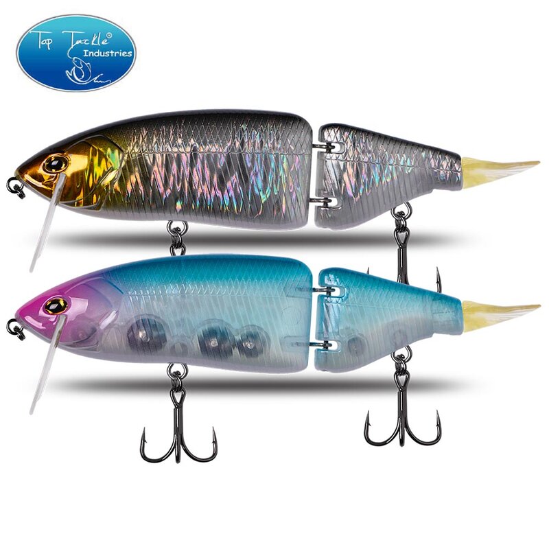 Esca CF esca snodata 135mm 33g /165mm 60g esche da pesca Swimbait corpo duro galleggiante Bass Pike esca da pesca attrezzatura