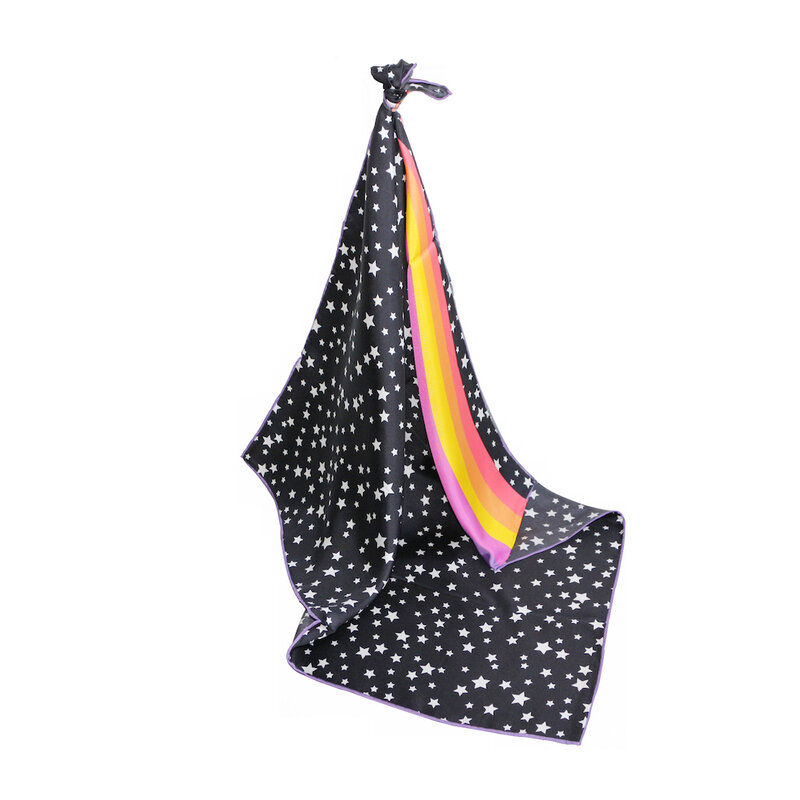 CISULI-bufanda de sarga de seda 100% para mujer, pañuelo cuadrado de seda pura, 70x70, 24