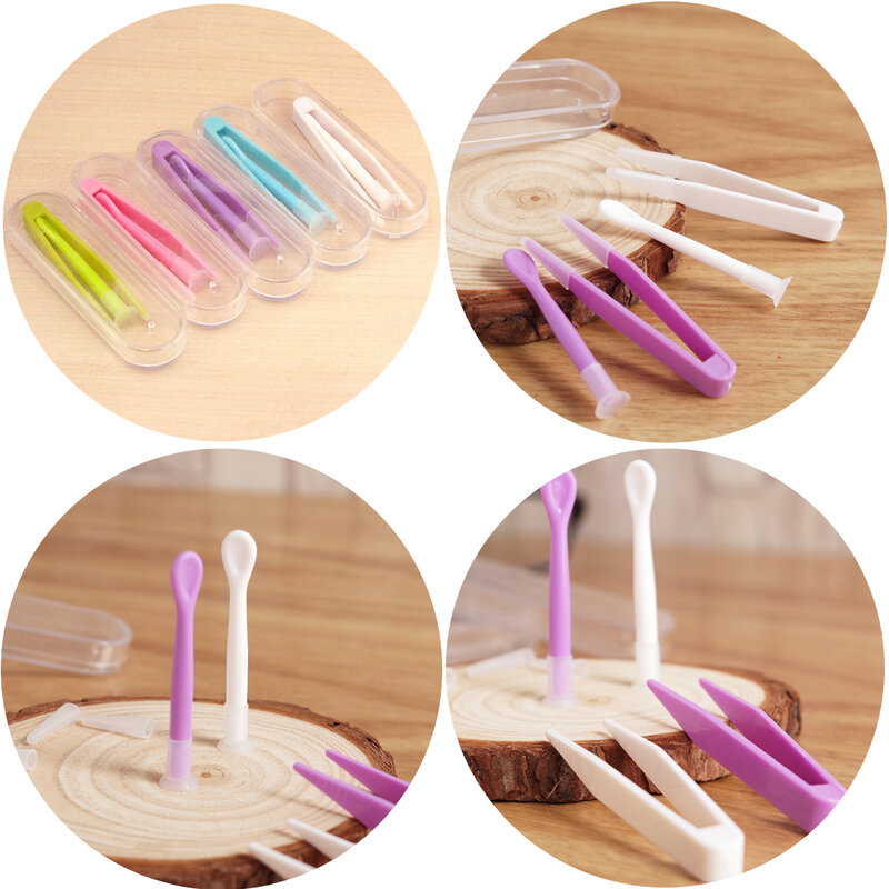 Contact Lens Case Accessories Good Tweezers Mini Suction Stick Useful Clamps Travel For Lens Inserter Remover  Lovely Travel Kit