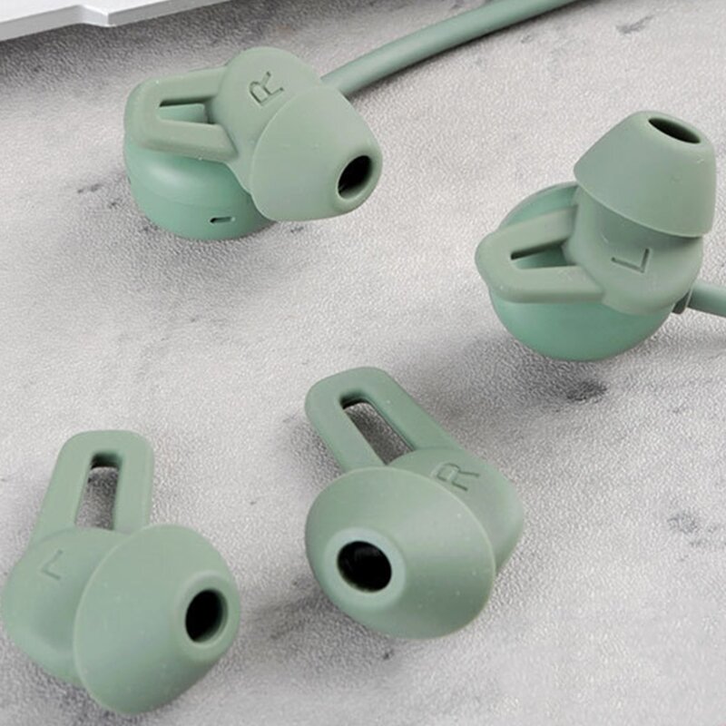 6Pcs Earbuds Cover In-Ear Tips Soft Silicone Skin for Huawei FreeLace Pro R9CB