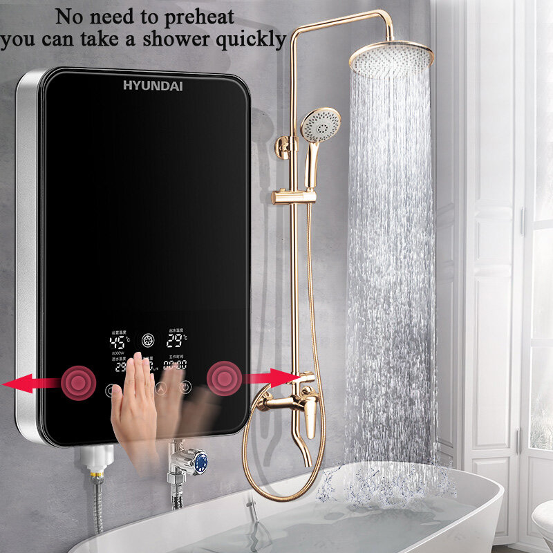 Instant Elektrische Wasser Heizung für Hause Kleine Drei Zweite Geschwindigkeit Wärme Nehmen EINE Dusche Bad Bad Maschine