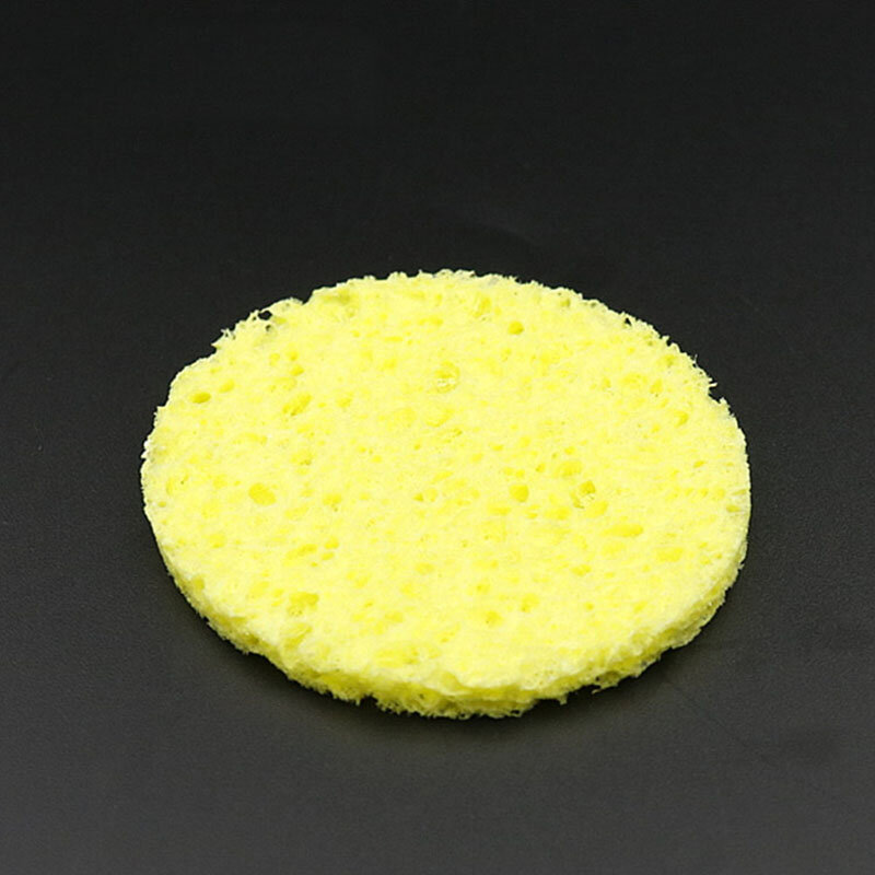 10pcs Solder Iron Tip Welding PCB Cleaning Pads Universal Soldering Iron Replacement Sponges UseTo Soldering Tip Clean Tools