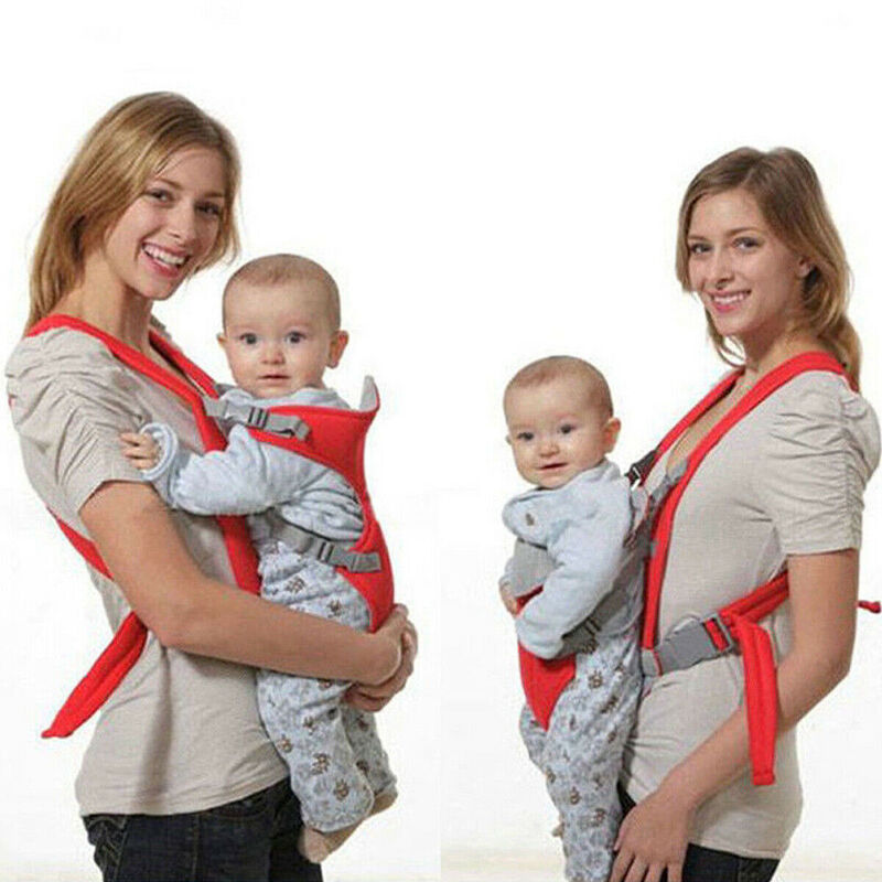 Neugeborenen Säuglings Ergonomisches Einstellbar Atmungs Wrap Sling-Rucksack