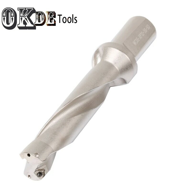high quality 3D 40.5mm- 59.5mm shallow Power WCMX insert indexable drills WC U drills triangle coolant drilling