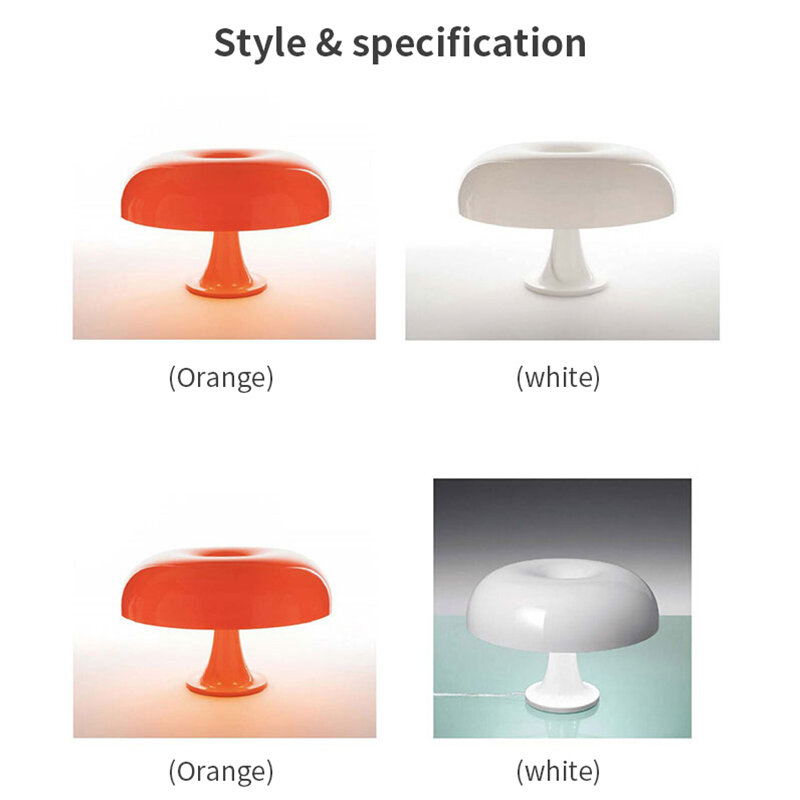 Italien Designer Führte Pilz Tisch Lampe für Hotel Schlafzimmer Nacht Wohnzimmer Dekoration Beleuchtung Moderne Minimalistischen Schreibtisch Lichter