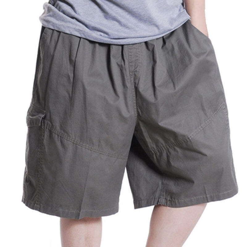 Pantaloncini Oversize estivi 8XL vita 140cm 7XL 6XL 5XL cotone Plus Size pantaloncini da uomo
