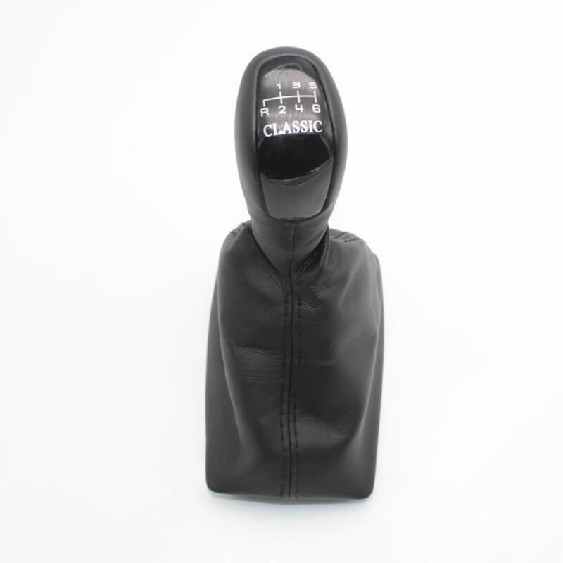 For Mercedes Benz E Class W203 2000 2001 2002 2003 2004 Car 6 Speed Gear Stick Shift Knob Leather Gaitor Boot Classic