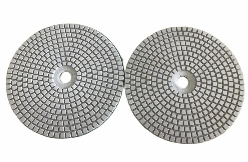 8 inch 200mm Abrasive Wet Polishing Pad Sharp Type Flexible Diamond Polishing Pad For Granite Marble Stone Sanding Disc